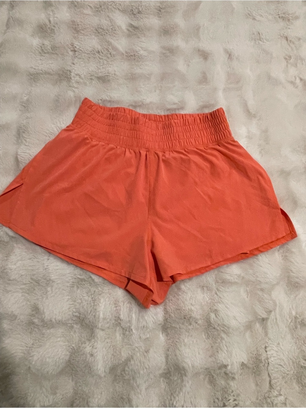 90 Degree By Reflex Coral Elastic Waist Athletic Shorts